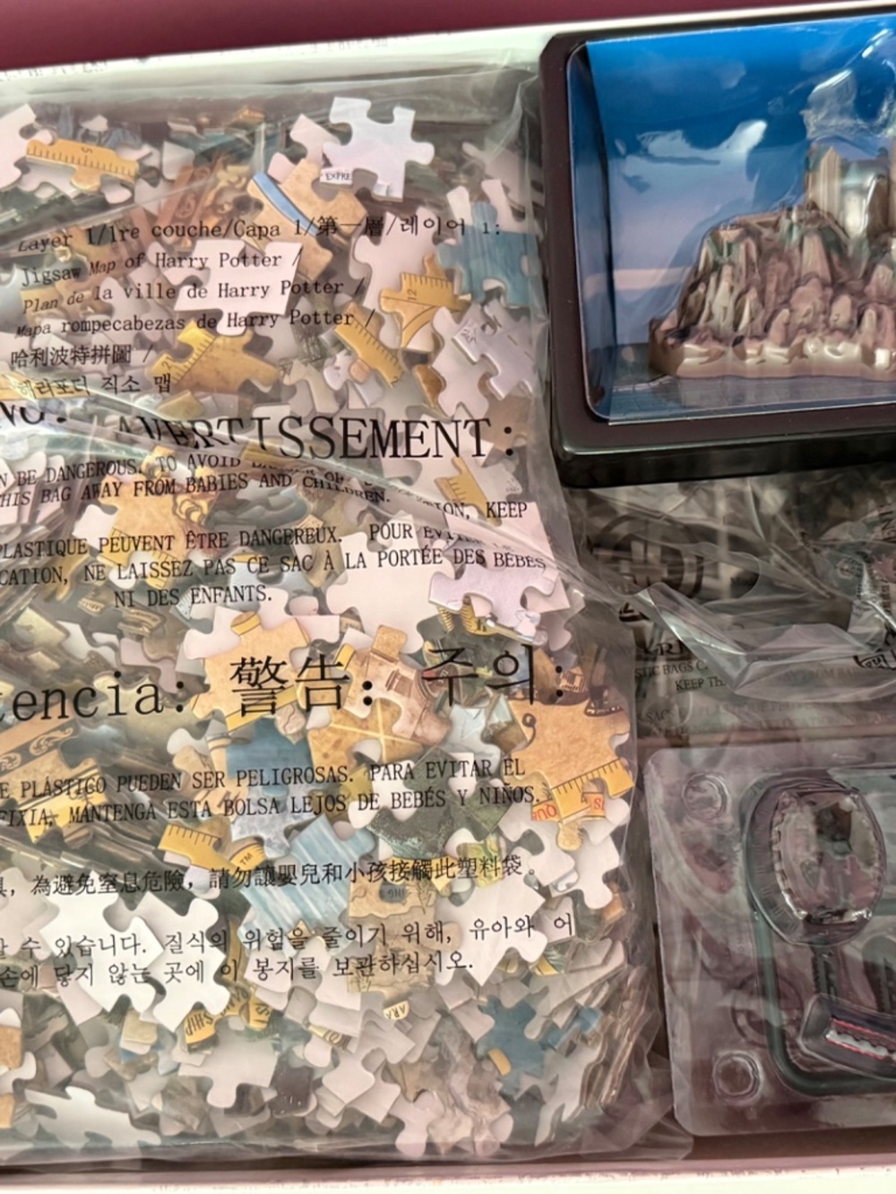 Harry Potter Wizarding World 4D Puzzle - New - Picture 2 of 10